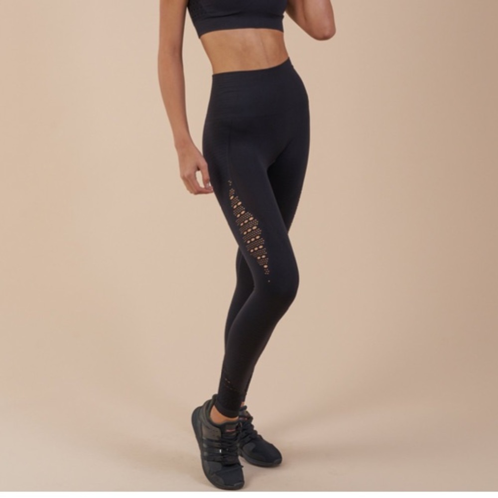 Gymshark Energy Seamless Black Leggings